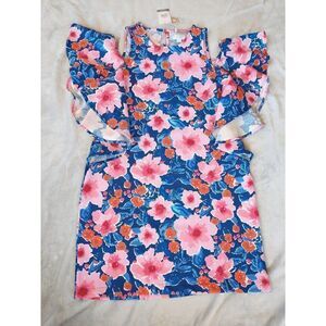Mudpie Floral Cold Shoulder Floral Dress